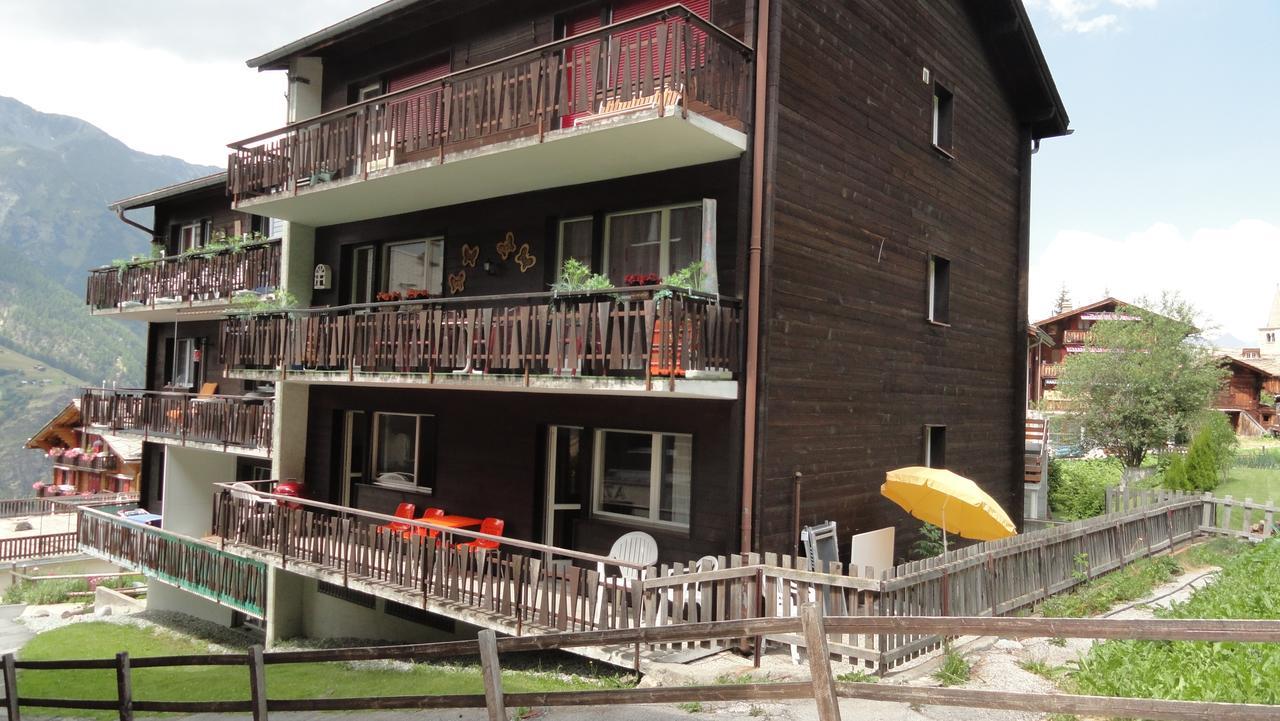Haus Silberblick Anrig Apartment Grachen Exterior photo